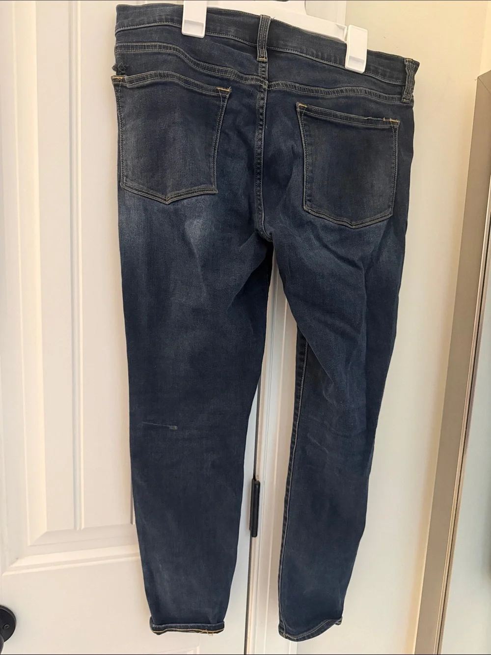 J. Crew Women's Skinny Jeans in Dark Blue Wash